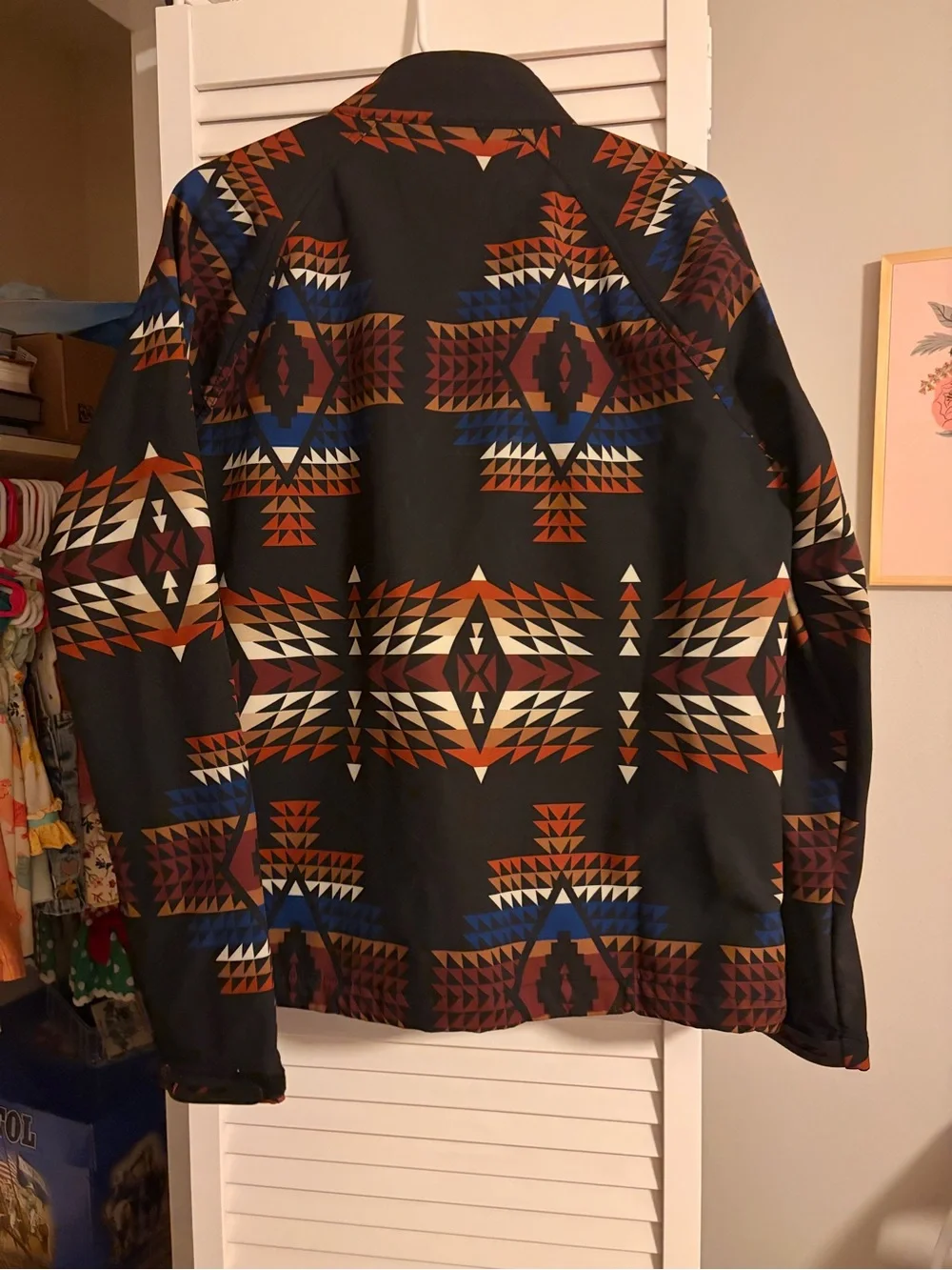 Rank 45 Aztec Softshell Jacket Mens M